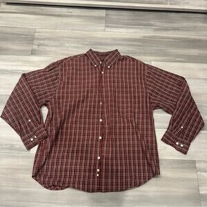 Puritan Burgundy Checkered Shirt